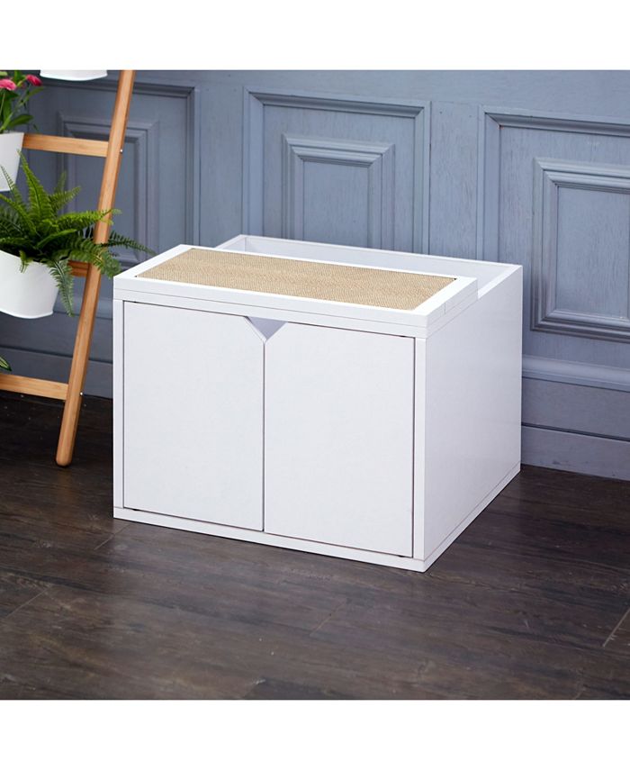 Way Basics Eco Friendly Cat Litter Box Enclosure Macy's