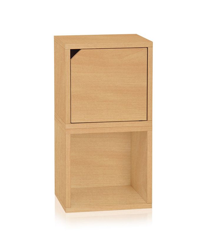 Way Basics Eco Stackable Connect Storage Cube with Door - Macy's