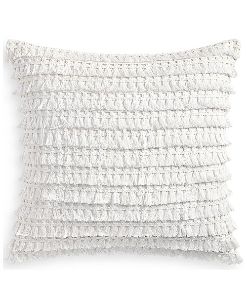 Martha Stewart Collection Whim by Martha Stewart Collection Fringe Benefits 18" Square