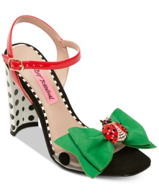 betsey johnson macy's shoes