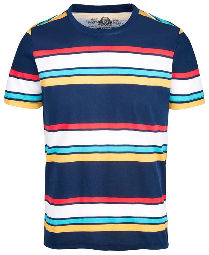 American Rag Men's Retro Broad Stripe T-Shirt & Reviews - T-Shirts ...