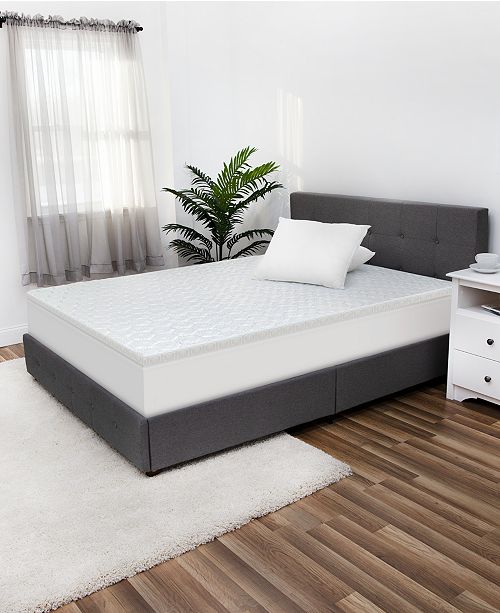 SensorGel Luxury iCOOL 1.5" Gel-Infused Memory Foam Queen ...