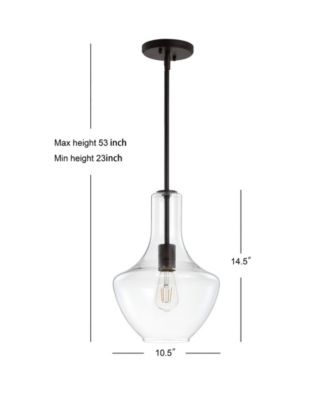 Watts Glass/Metal LED Pendant