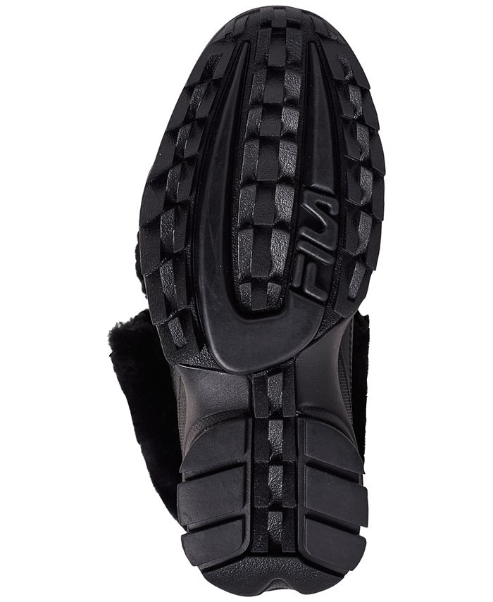 fila shearling boots