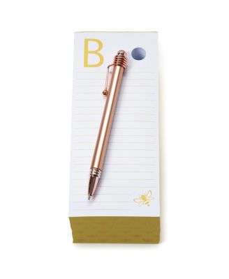 Tri-Coastal Design "B" Note Pad with Pen Set