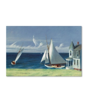 Trademark Global Edward Hopper 'the Lee Shore' Canvas Art In Multi