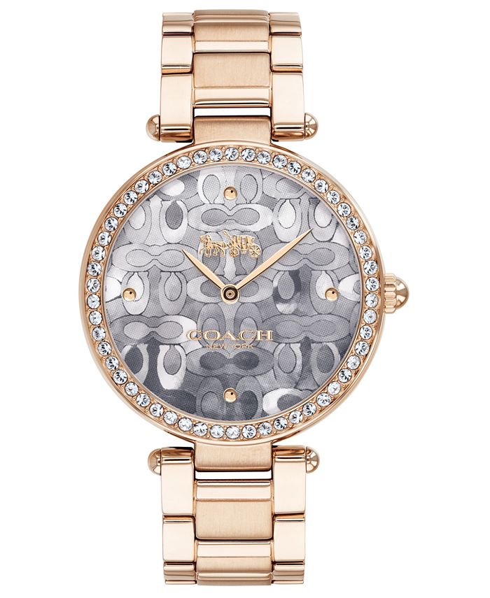 Coach park watch carnation gold store