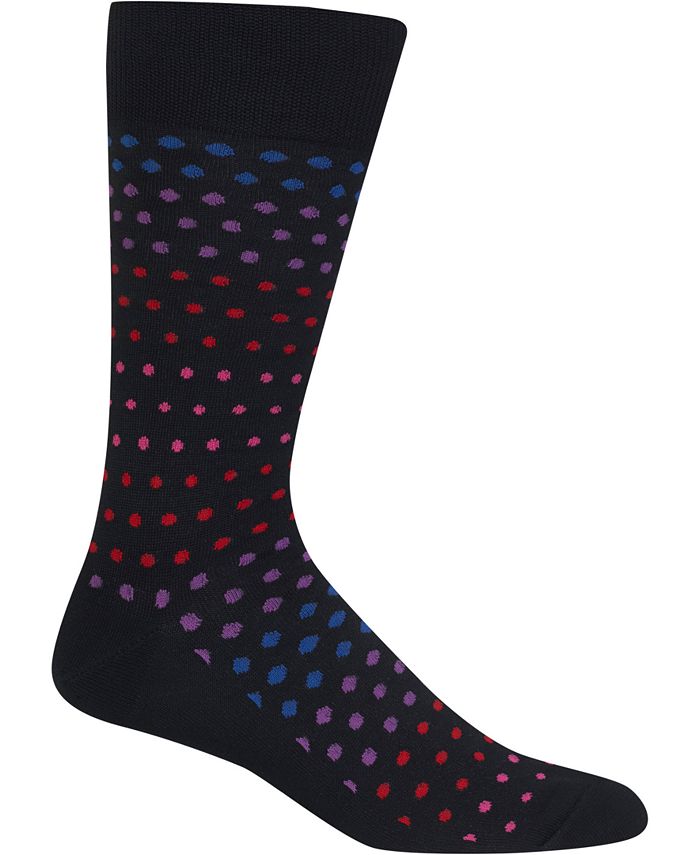 Hot Sox Men's Socks, Variegated Dot - Macy's
