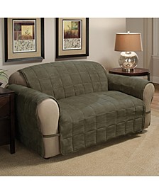 Faux Suede Ultimate Sofa Protector