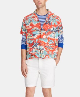 ralph lauren short sleeve oxford shirt