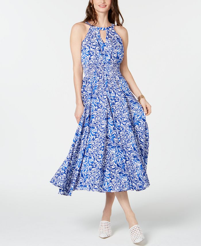 Macys sales peasant dress