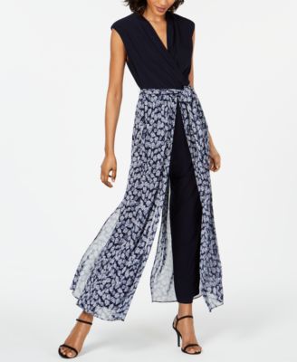 overlay jumpsuit petite