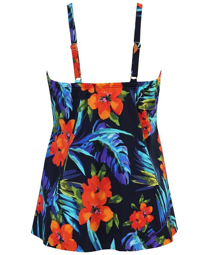 Miraclesuit Samoan Sunset Marina Printed Underwire TummyControl