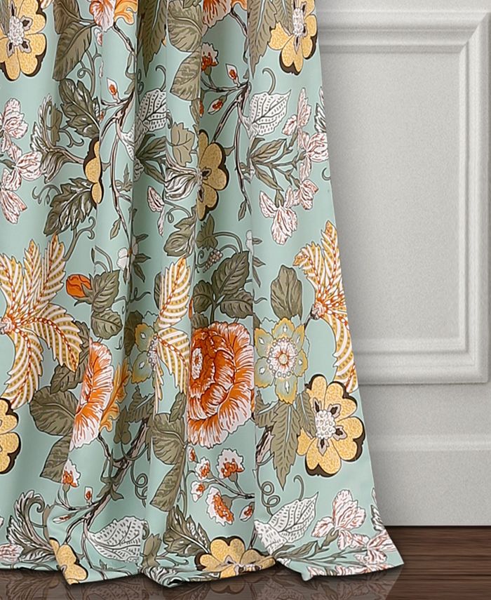 Lush Décor Sydney Floral Curtain Sets & Reviews All Window Treatments