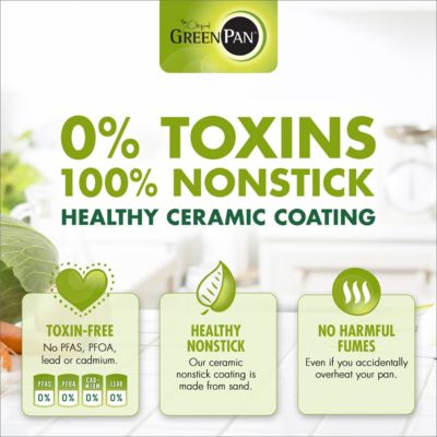 Levels 11-Pc. Stainless Steel Stackable Ceramic Nonstick Cookware Set