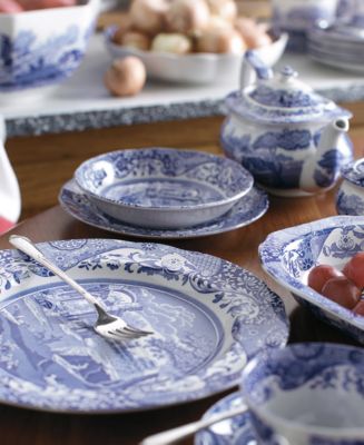 Spode Blue Italian Dinnerware Collection - Macy's