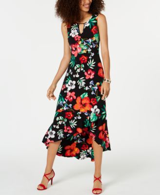 Thalia Sodi - Flounce-Hem Maxi Dress, Created for Macy's