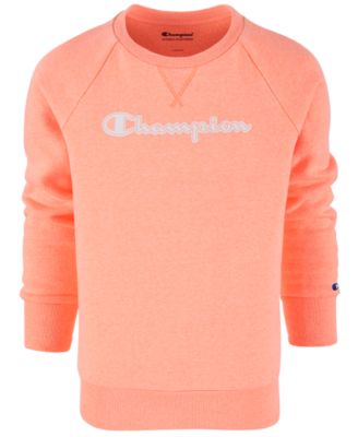 champion sweater kids orange