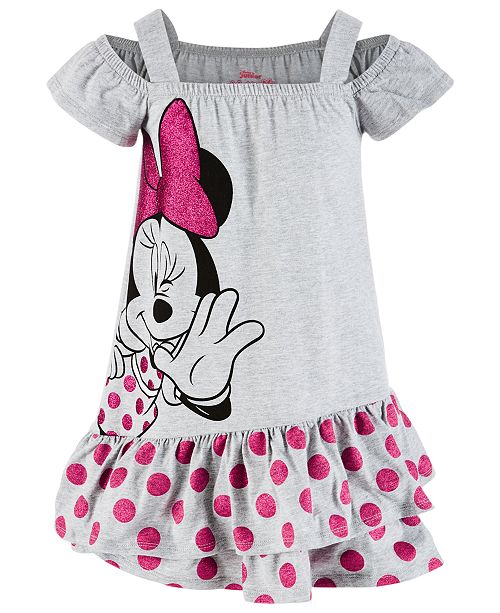 Disney Little Girls Minnie Mouse Dress Created For Macy S