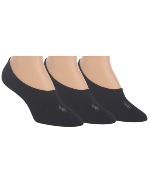 Polo Ralph Lauren Men's 3-Pk Supersoft Liner Socks