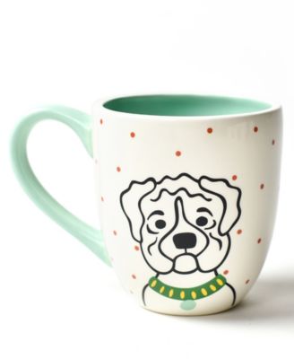 by Laura Johnson Pet Wrinkly Dog Portrait Mug