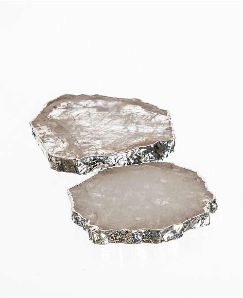 Brasil Home Decor Crystal Quartz Coasters Dining Macy S