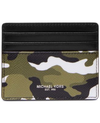 Michael kors camouflage sale wallet