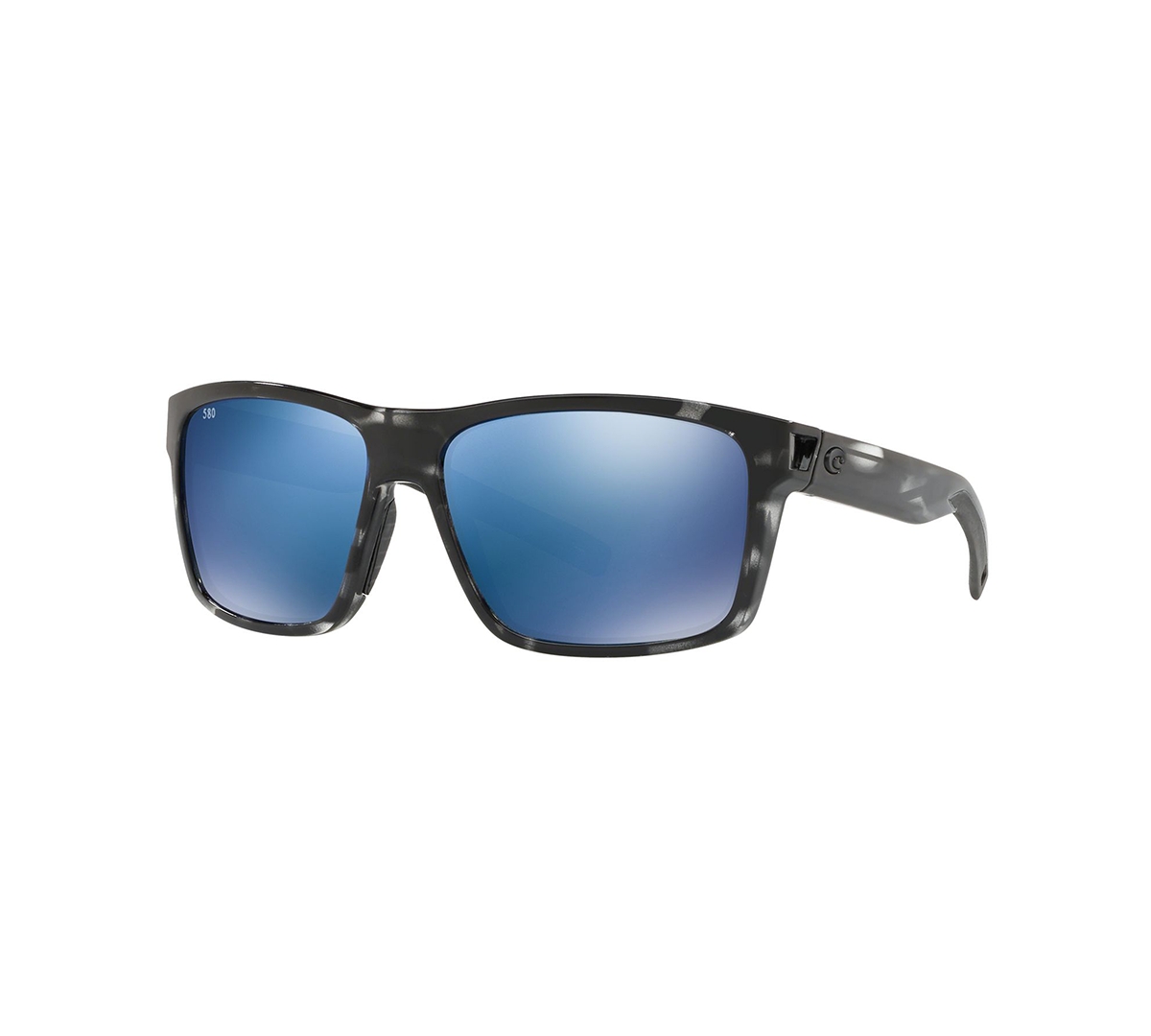 Shop Costa Del Mar Polarized Sunglasses, Slack Tide 60 In Black,blue Mir Pol