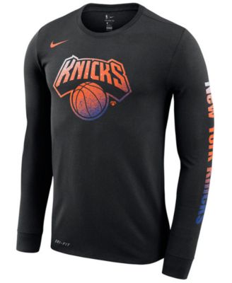 new york knicks sleeved jersey