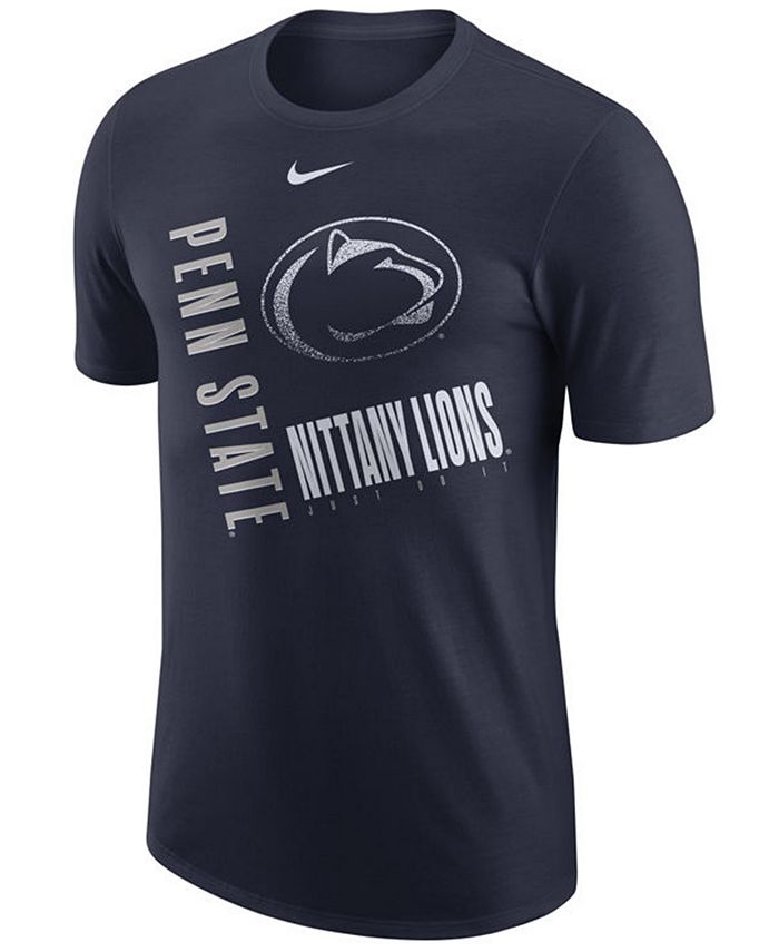 Nike Men's Penn State Nittany Lions Dri-Fit Cotton Just Do It T-Shirt ...