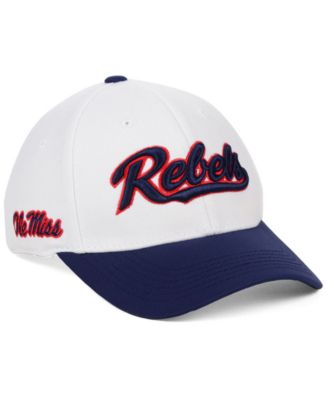 Top of the World Ole Miss Rebels Tailsweep Flex Stretch Fitted Cap ...