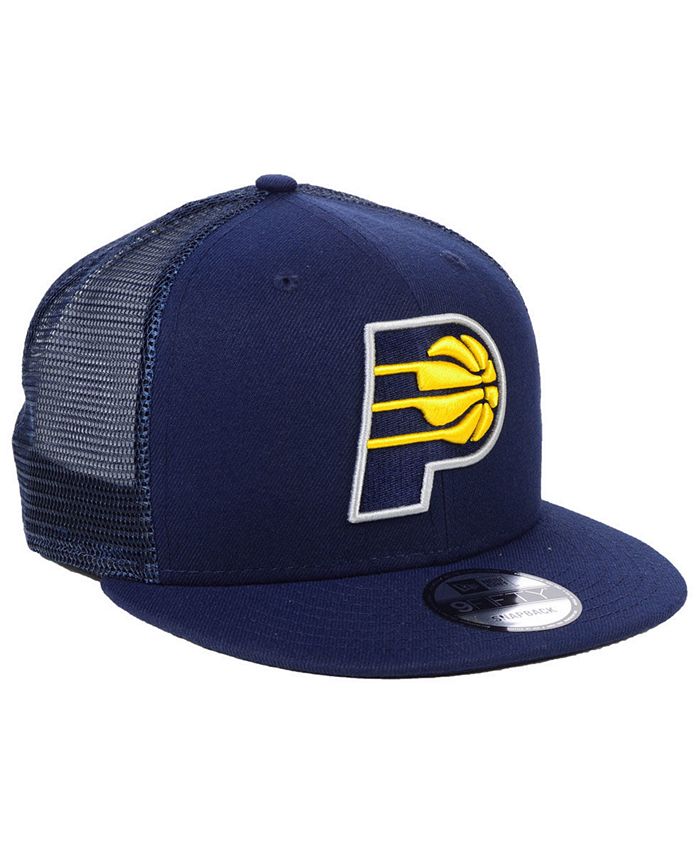New Era Indiana Pacers Nothing But Net 9FIFTY Snapback Cap - Macy's