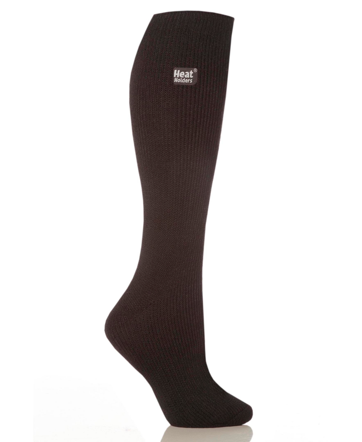 Shop Heat Holders Women's Original Long Solid Thermal Socks In Deep Fuchsia
