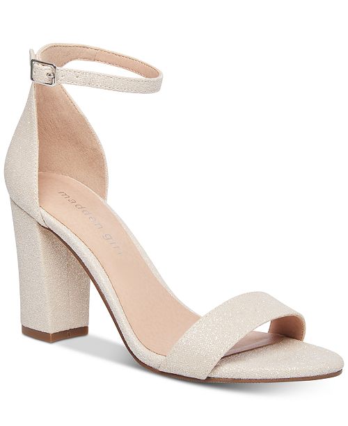 Madden Girl Bella TwoPiece Block Heel Sandals & Reviews Sandals