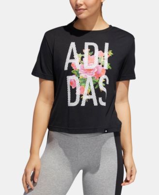 macys adidas women's shirts