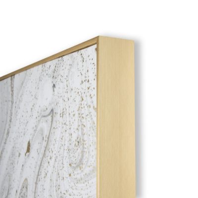 Marble Luxe Framed Canvas Wall Art