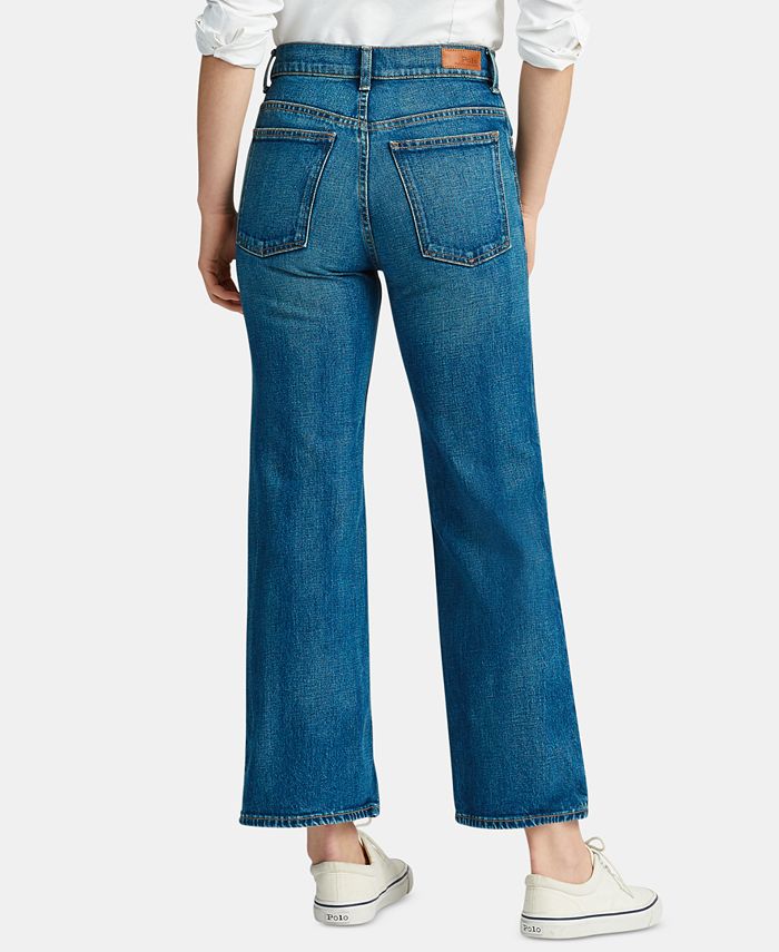 Polo Ralph Lauren Cropped Flare Jeans - Macy's