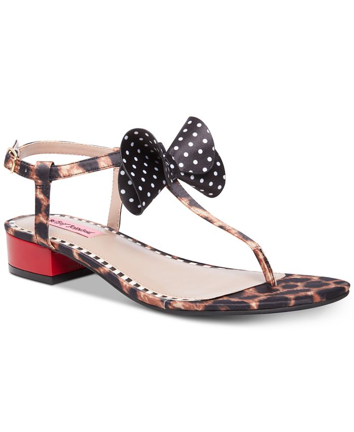 Betsey johnson austen flat sandals sale
