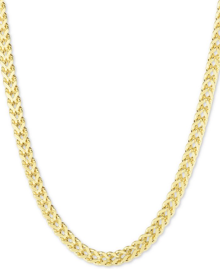 Macys 10k new arrivals gold necklace