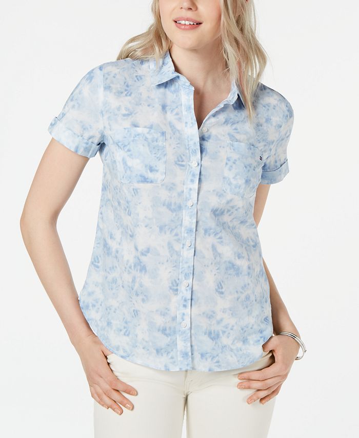 Macy's tommy hilfiger women's blouses top
