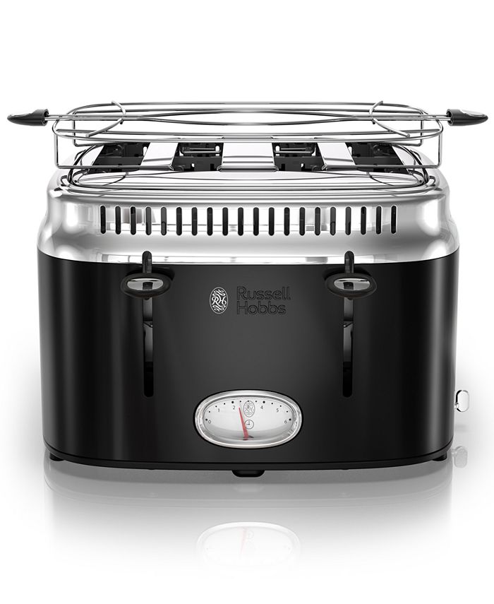 Russell Hobbs Retro Style 4Slice Toaster & Reviews Small Appliances Kitchen Macy's