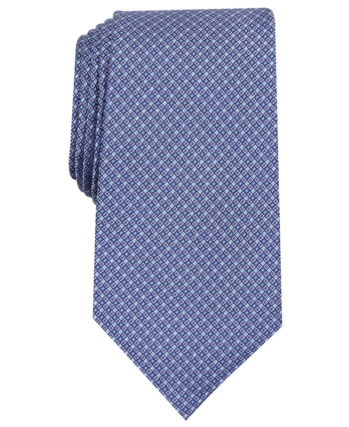 Tasso Elba Men's Mini Silk Tie, Created for Macy's - Macy's