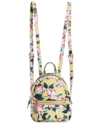 floral mini backpack