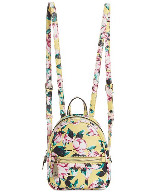 GUESS Floral Mini Backpack & Reviews Handbags & Accessories Macy's
