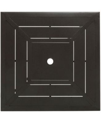 Hanover Montclair 3-Piece High-Dining Set with 2 Swivel Chairs and a 33" Square Table - 36.2" x 33" x 87.9"