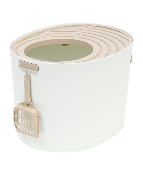 Iris Usa Medium Top Entry Cat Litter Box Reviews Home Macy S