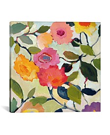 "Wild Roses" By Kim Parker Gallery-Wrapped Canvas Print - 26" x 26" x 0.75"