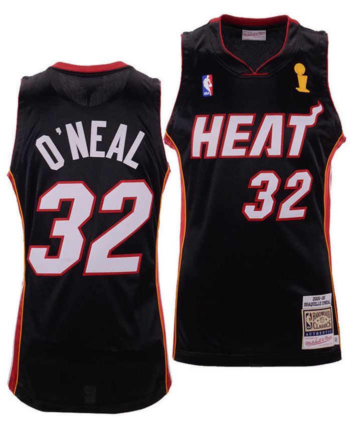shaquille o'neal miami heat jersey