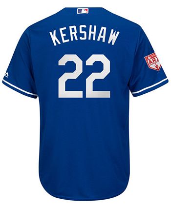 Majestic Men's Clayton Kershaw Los Angeles Dodgers Replica Jersey - Macy's