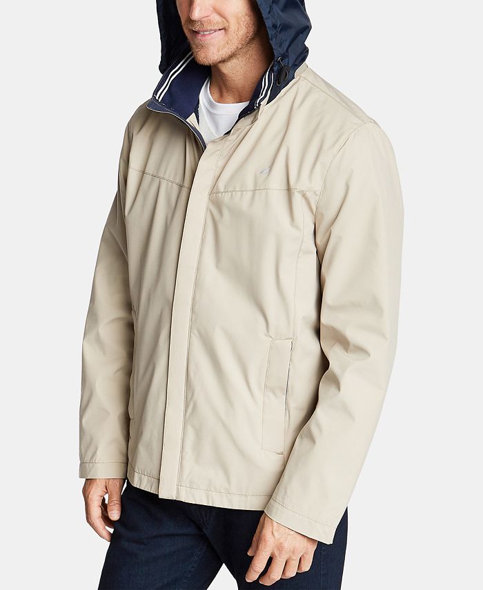Nautica Men’s Classic Lightweight Hooded Bomber Jacket & Reviews